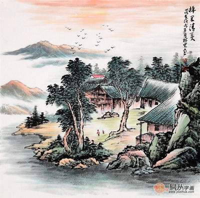  家居各场合装饰画,中式风格散发别样情调