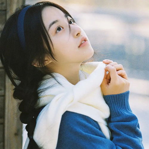  头像仙气十足的真人女生头像