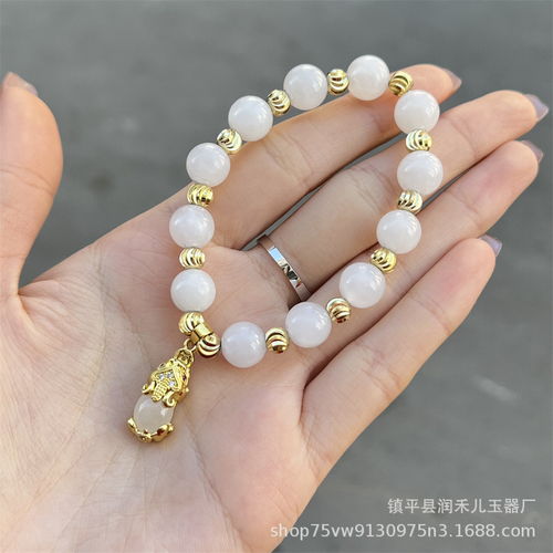  和田玉圆珠手链批发价格及货源详情图片展示