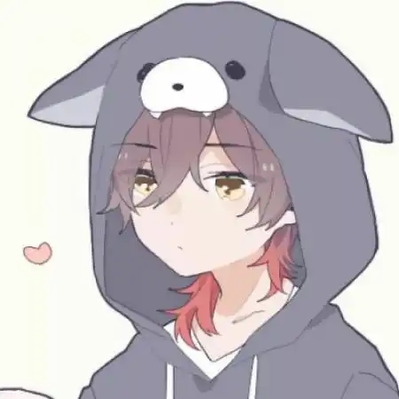  可爱动漫情侣头像一男一女分开后的喜欢