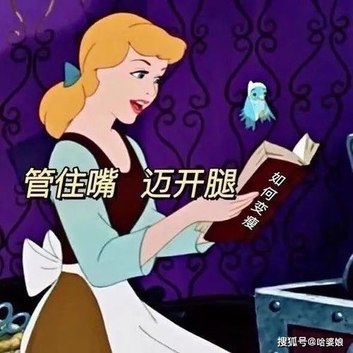  人间真实系列之x迪士尼公主搞笑沙雕表情包