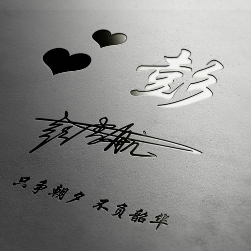  高端商务大气个性签名头像,微信姓氏头像,精心为您设计