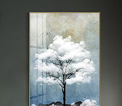  原创北欧手绘小清新动物装饰画图片下载
