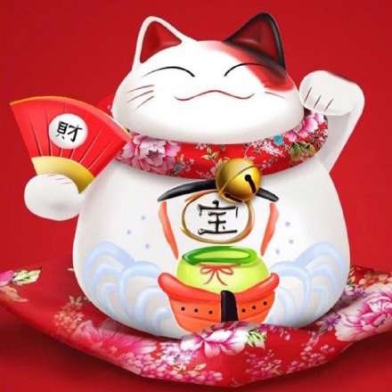  2018年最旺头像图片大全狗年招财猫最好看头像分享