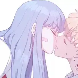 拥抱接吻动漫情侣头像一对两张二到深处自然傻 拥抱接吻动漫情侣头像一对两张二到深处自然傻