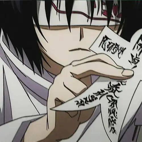  动漫男头丧系列头像