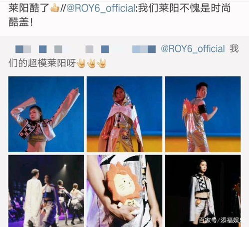 酷王源的儿子莱阳除了是萌宠之外,又多了超模的身份