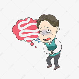  肚子痛的男人素材图片免费下载高清png千库网图片编号8595072