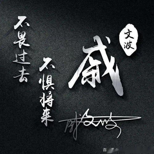  二十多张微信头像姓氏头像,艺术连笔签名头像,一定有你喜欢的