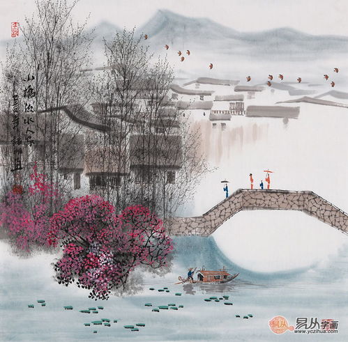  现代山水画名家国画品赏,感受更深层次的艺术解读