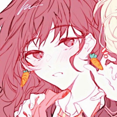  苏瓷唯美动漫闺蜜女头甜美姐妹闺蜜唯美动漫