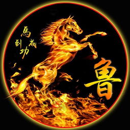 微信头像姓氏头像,马到成功火马奔腾,一定不要错过了