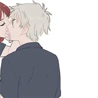 超级可爱的甜蜜情侣头像接吻 超级可爱的甜蜜情侣头像接吻