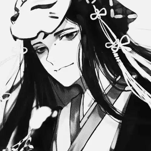 男生头像简约古风卡通