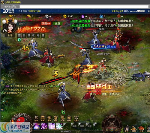  小西九天封神辅助界面预览小西九天封神辅助界面图片
