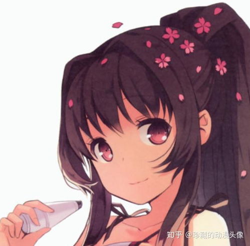  珍藏的动漫头像有个性的女生头像,喜欢自由自在不受束缚的感觉