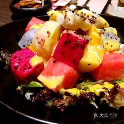  赤坂亭铁板烧日本料理印象城店的水果沙拉好不好吃用户评价口味怎么样宁波美食水果沙拉实拍图片大众点评