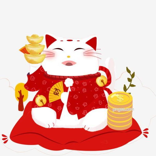  手绘可爱招财猫卡通招财进宝素材分层图片大小2000x2000px图片尺寸923.44kb来自png搜索网pngss.com免费免扣png素材下载财源广进插画儿童福到黄金精品卡通可爱猫猫咪手绘素招财