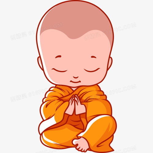  一休哥小和尚佛教素材图片免费下载png素材编号z09i2d6jz图精灵