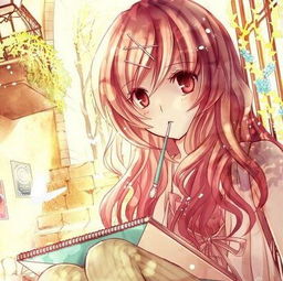 冷漠头像图集动漫少女