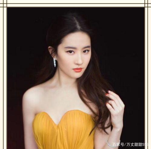  当鞠婧祎和刘亦菲同穿黄色薄纱裙,终于见识到仙气十足