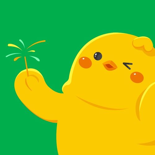 小鹿新年头像幸运