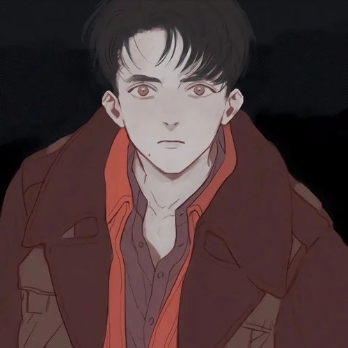  动漫男头你和朝阳一起存在