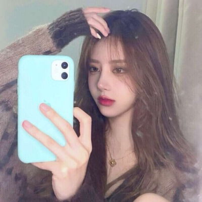  祁宋ins唯美森系真人女生头像
