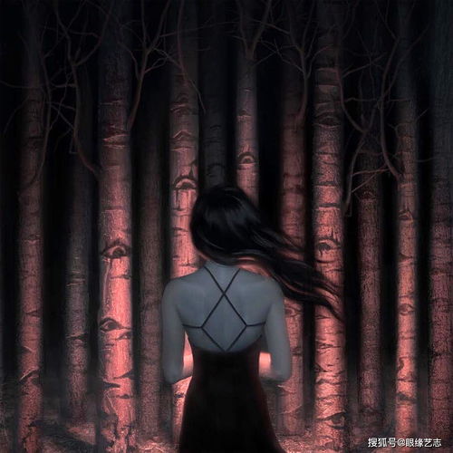  夜曲直面梦魇的黑暗美学,暗夜盛开的数字艺术