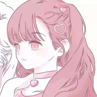  林弦可爱手绘二次元闺蜜头像