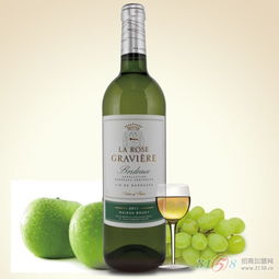  法国进口耶玫瑰城堡干白葡萄酒2011古萄世家
