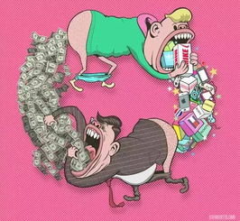  这样一组讽刺的漫画,你中了几枪
