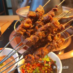  额尔敦传统涮宽窄巷子店的烤羊肉串好不好吃用户评价口味怎么样成都美食烤羊肉串实拍图片大众点评