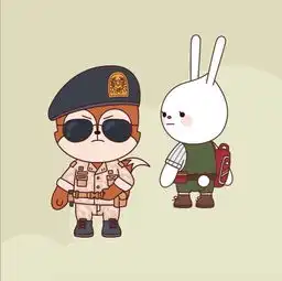  太阳的后裔卡通狼君夏阳头像