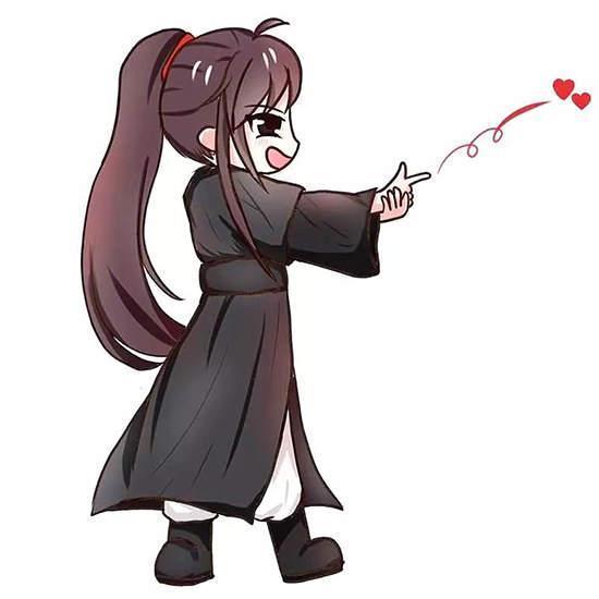  10组魔道祖师情侣头像,太可爱啦