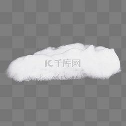 白色泡沫头像