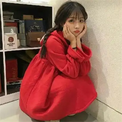  红色系女生头像冷艳和可爱系的,喜欢红色女头必看