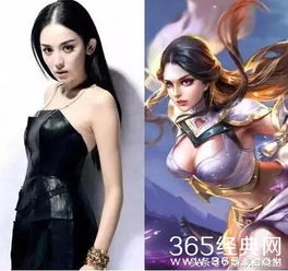  盘点王者荣耀里超像的明星脸原来雅典娜的原型是baby
