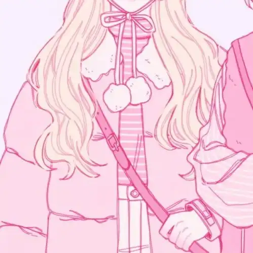  闺蜜头像卡通萌系局部双人姐妹头像部位头像