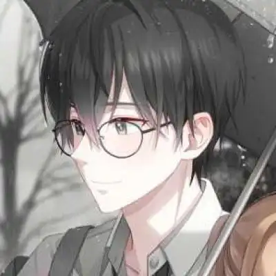  情侣头像动漫一男一女情侣头像二次元呆萌两张配对