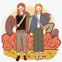  小清新少女文艺风手绘小插画图片素材其他格式下载动漫人物大全
