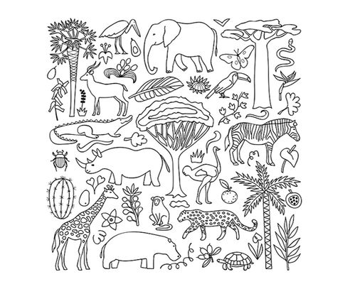  动物简笔画
