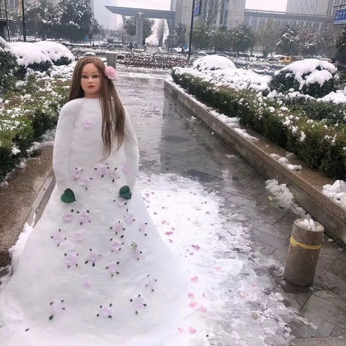 雪景头像高清断桥
