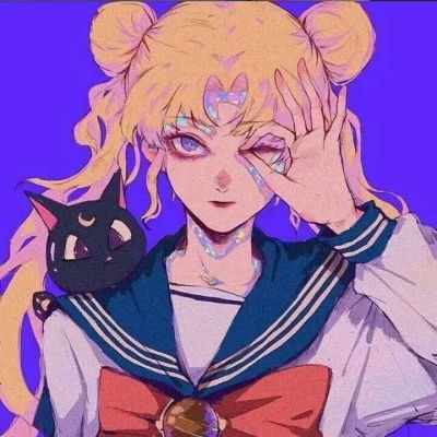  优质高清ins原宿风动漫手绘女头卡通动漫头像我要个性网