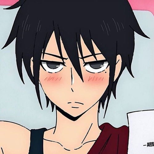  动漫男生头像我的有趣程度,取决于我们之间的关系
