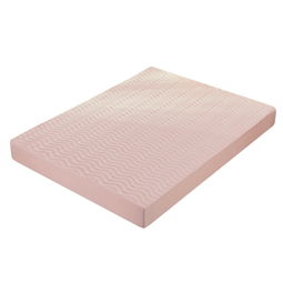  蔻姿cchd0004可水洗简约纯色加厚夹棉床笠玉色摩尔曼180x200cm白玉色透明pvc袋