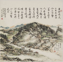 他学黄宾虹黄秋园,画西北山水,感动了一群美术理论家