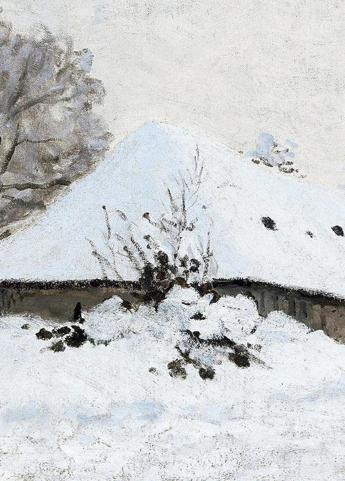  夏日炎炎,雪域静谧莫奈笔下的雪景