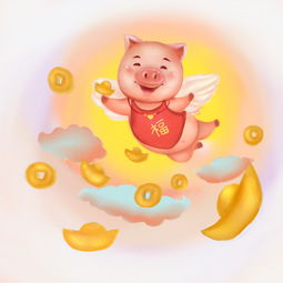  手捧金元宝猪新年猪年卡通猪新年猪图片素材其他格式下载动漫人物大全