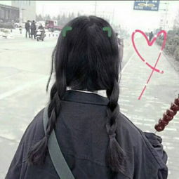  可爱挡脸00后女生头像